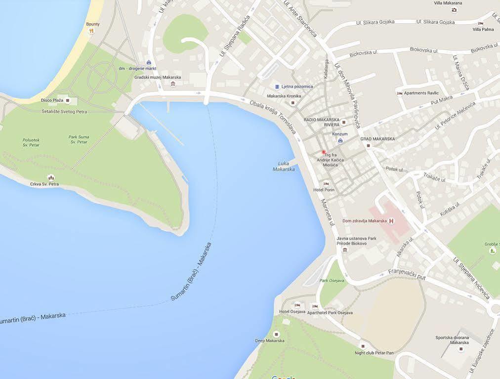 Apartment Adriatic Makarska Ngoại thất bức ảnh