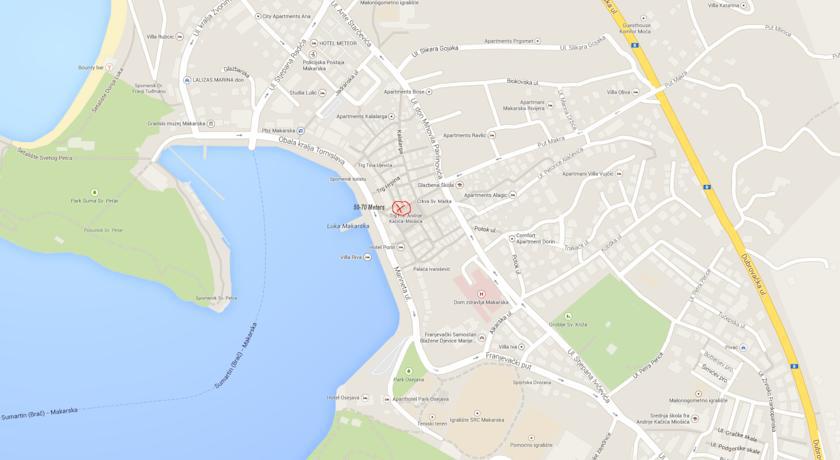 Apartment Adriatic Makarska Ngoại thất bức ảnh